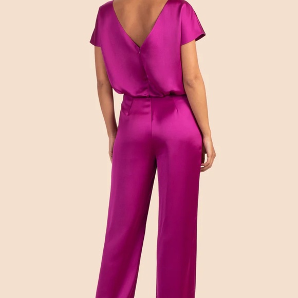 Trina Turk Fuchsia Jumpsuit - Picture 2 of 3